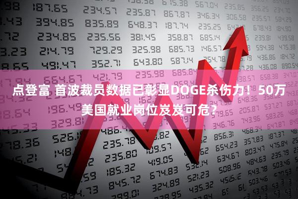 点登富 首波裁员数据已彰显DOGE杀伤力！50万美国就业岗位岌岌可危？