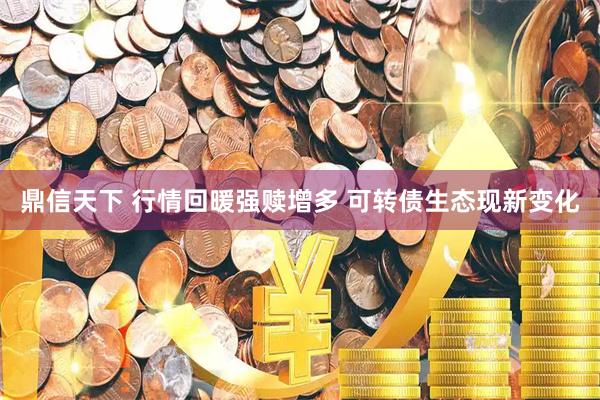 鼎信天下 行情回暖强赎增多 可转债生态现新变化