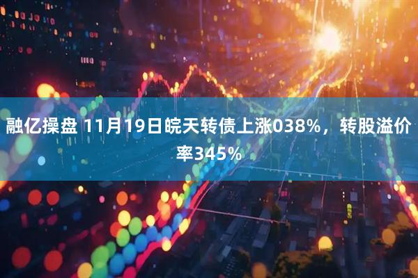 融亿操盘 11月19日皖天转债上涨038%，转股溢价率345%