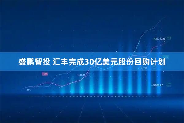 盛鹏智投 汇丰完成30亿美元股份回购计划